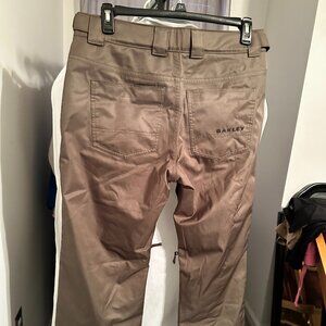 Men's Oakley Ski Pants Biozone Size L - Olive Color